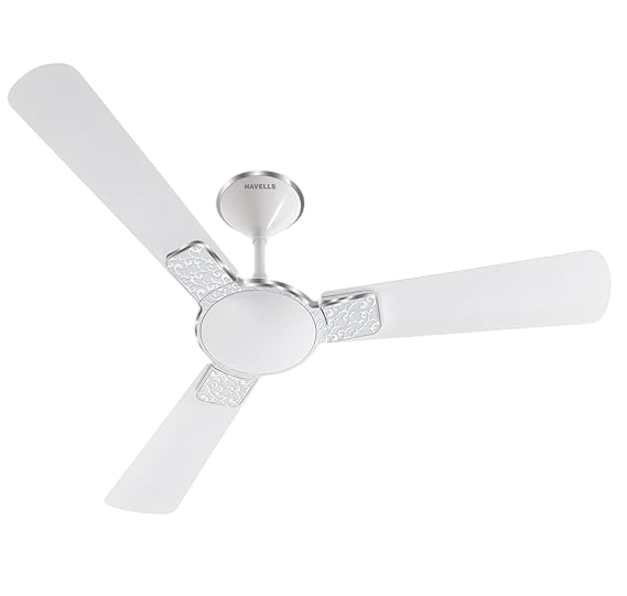 Havells 1200 mm Enticer Hues Ceiling Fan - Dust Resistant, Silver, 1200mm