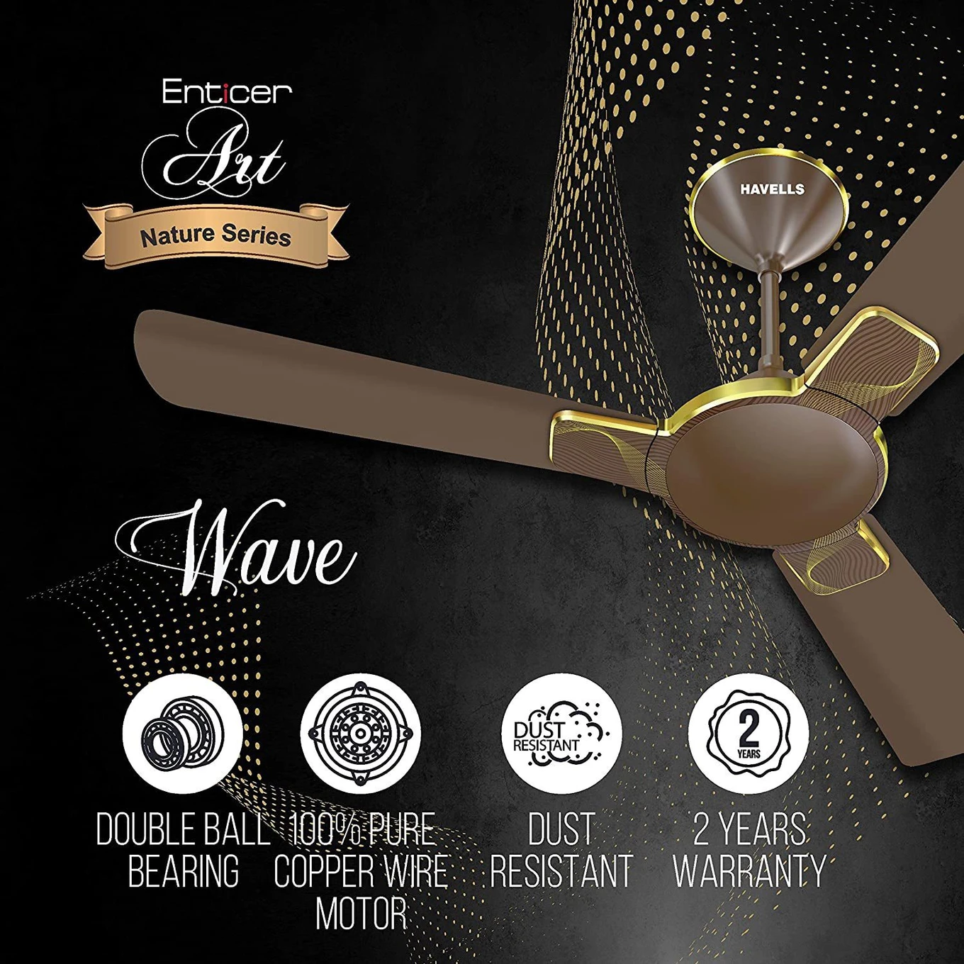 ENTICER ART NS WAVE PEARL BROWN image 2