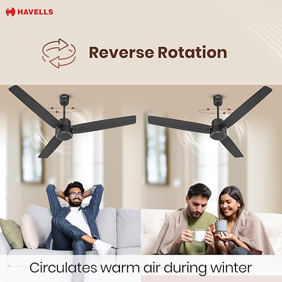  EPIC BLDC U/L MATT BLACK 1200MM CEILING FAN image 3