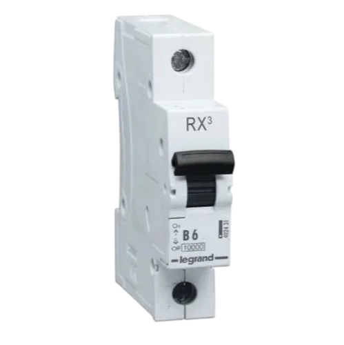 RX3 SINGLE POLE MCB - 6A