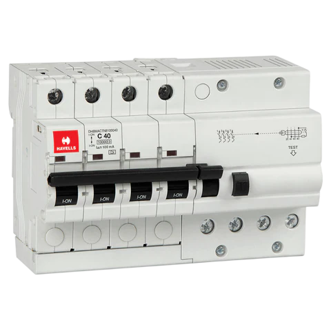 RCBO Four Pole 100 mA 40A - 40A