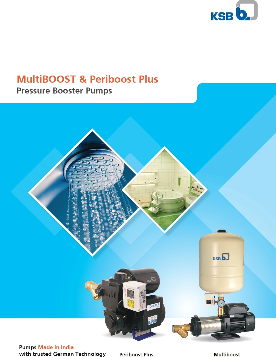MULTIBOOST BOOSTER PUMP 1HP 402 Centrifugal Water Pump image 2