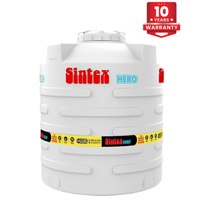 Sintex Hero WHITE WATER TANK - White 1000L