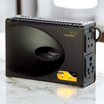 VG Crystal Voltage Stabilizer for Television - BLACK