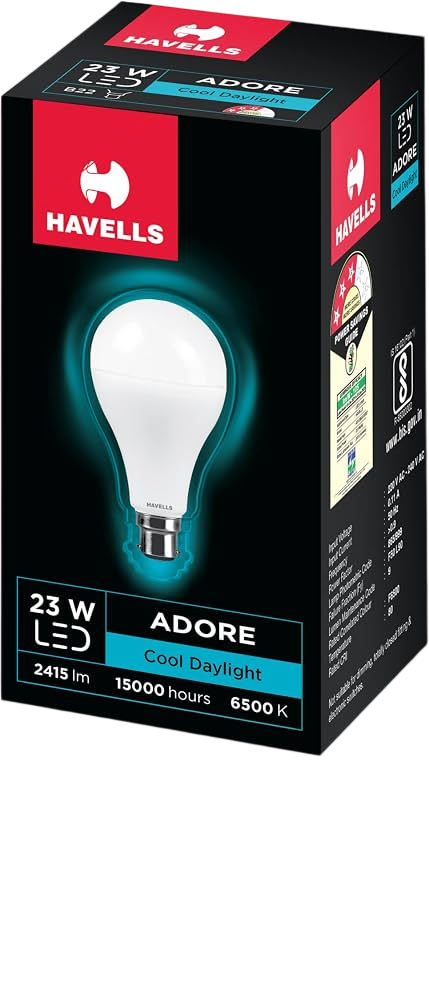 23W LED BULB ADORE - white