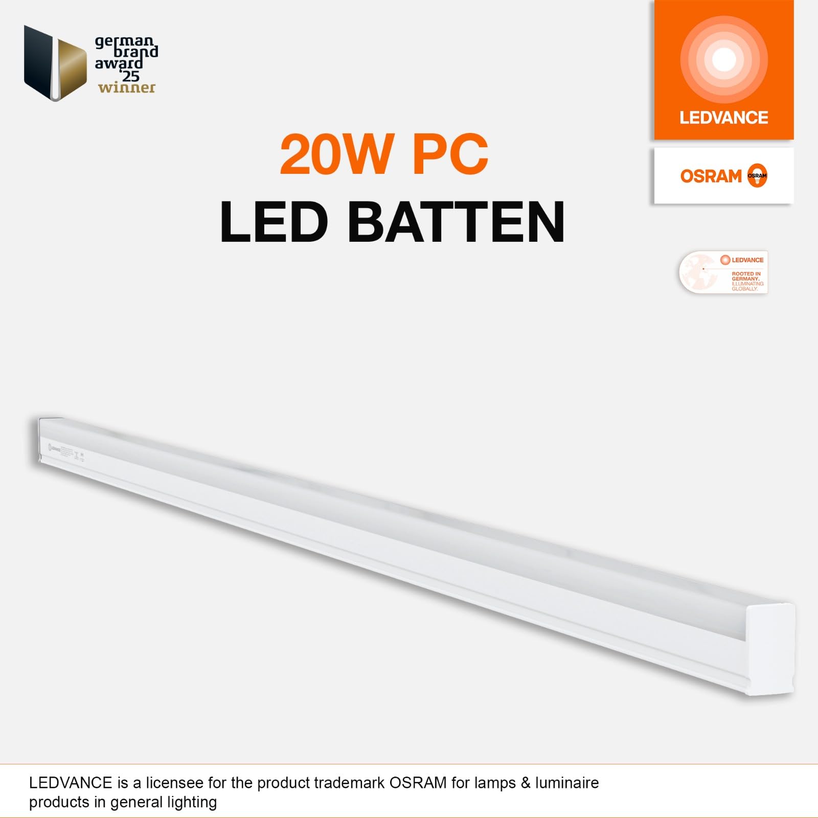 20W LED INVERTER  BATTEN 6500K LEDVANCE image 2