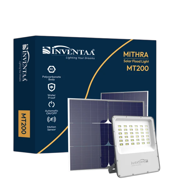 MT 200 LED SOLAR FLOOD LIGHT
