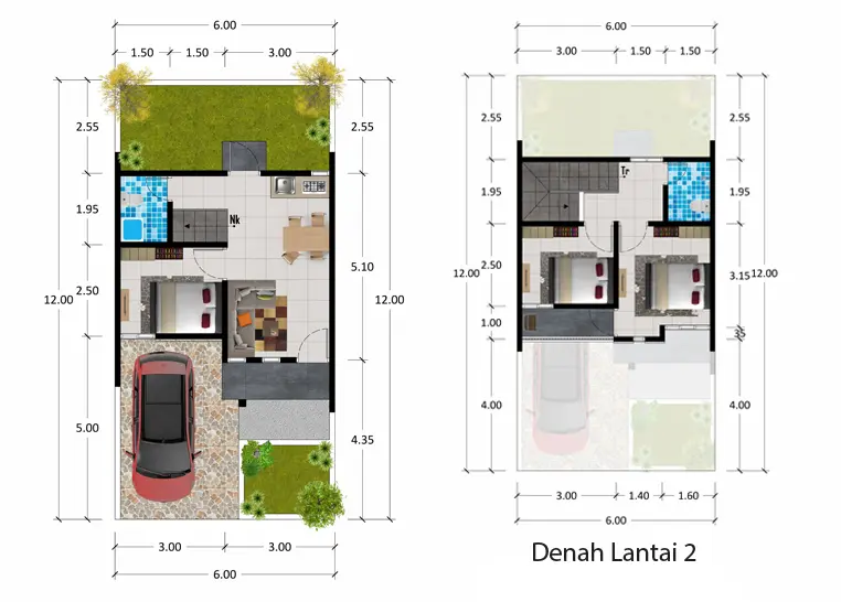 denah