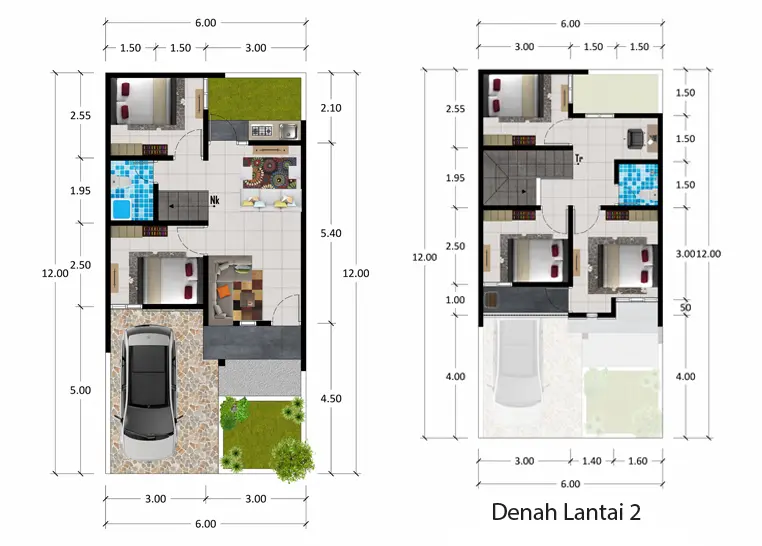 denah