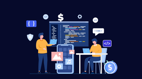 Image picturizing the app development cost in Dubai