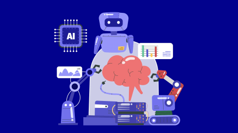 Artificial Intelligence in Digital Transformation Banner