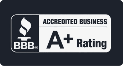 BBB Accredited Business with A Plus Rating