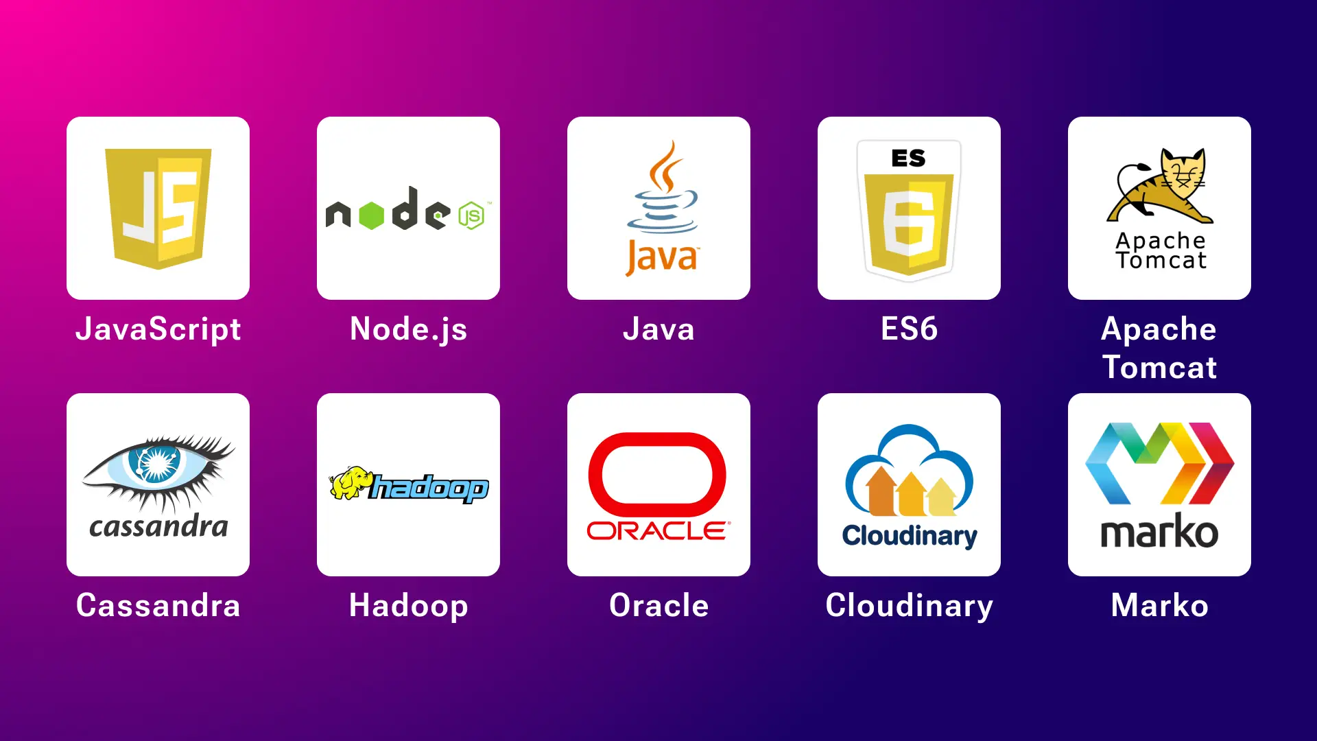 eBay’s tech stacks