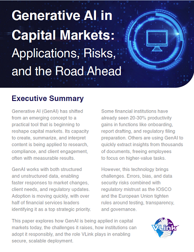 Gen AI in Caps Markets