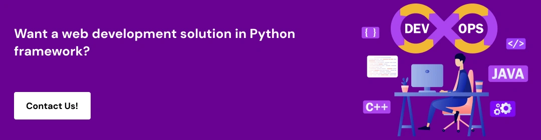 Python Frameworks for Web Development CTA1