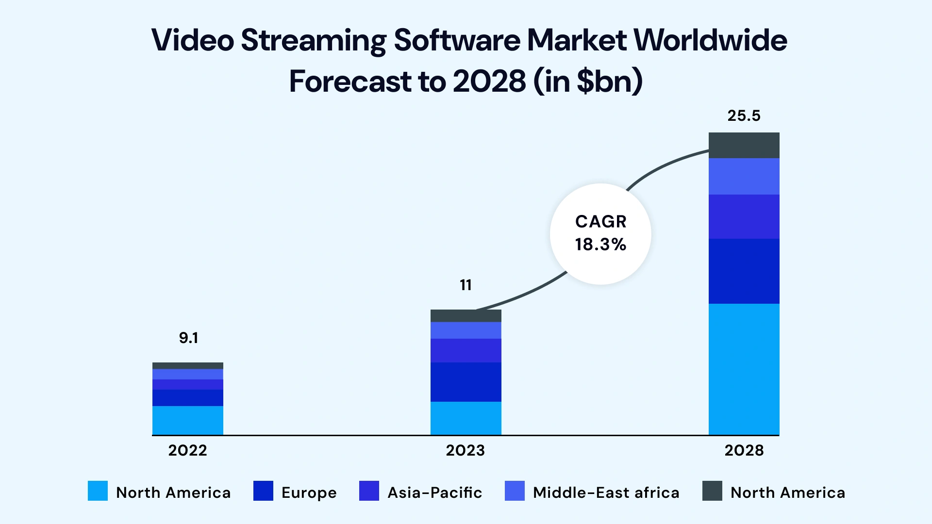 Video Streaming Software market Worldwide