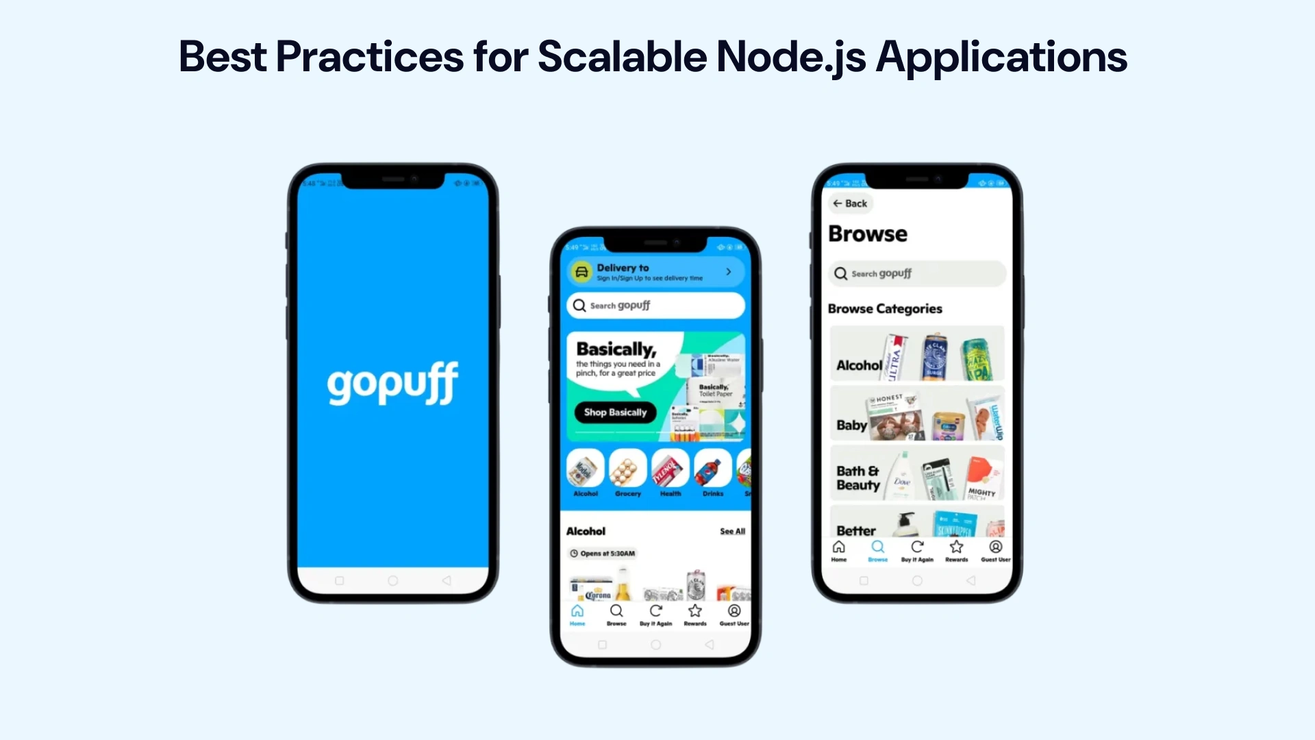 Best Practices for salablenode.js applications