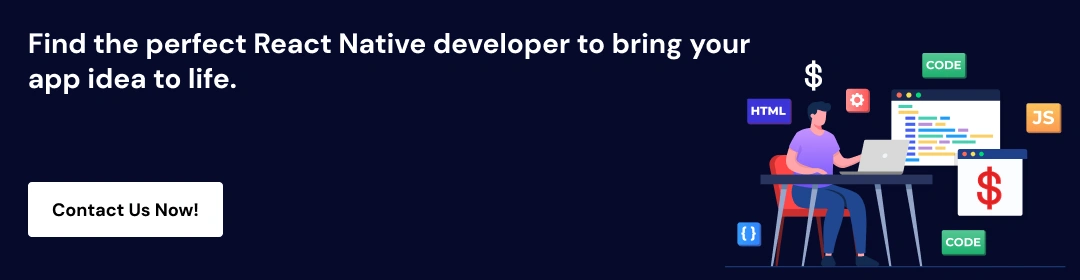 React Native Developer for Cross-Platform App Development CTA3