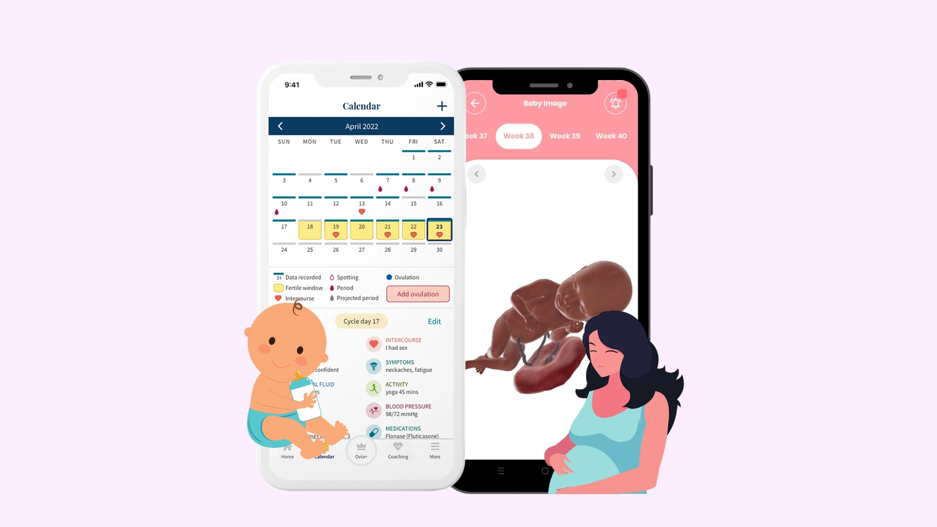 Build a Pregnancy Tracker App like Ovia Image2