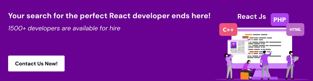Cost of Hiring React Developers Owners Need to Know CTA2