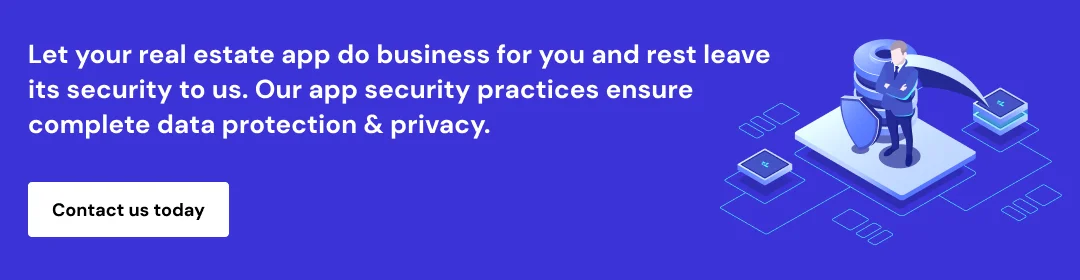Real Estate App Security Ensuring Data Privacy CTA1