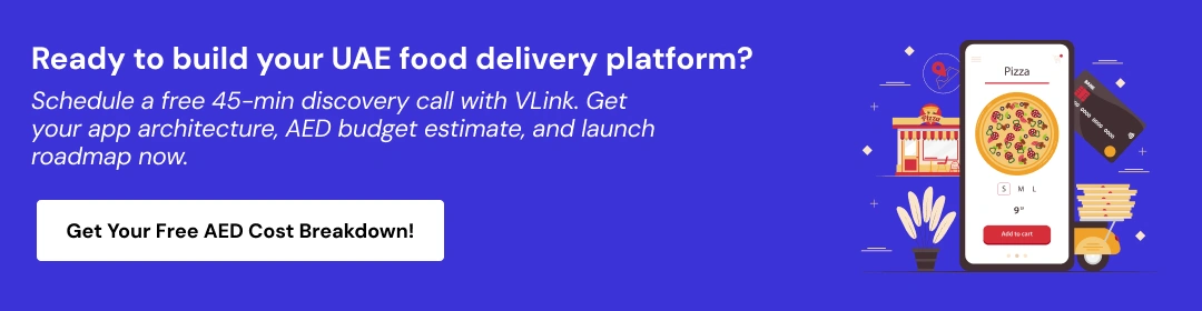 Get Estimate for Food Delivery App Development
