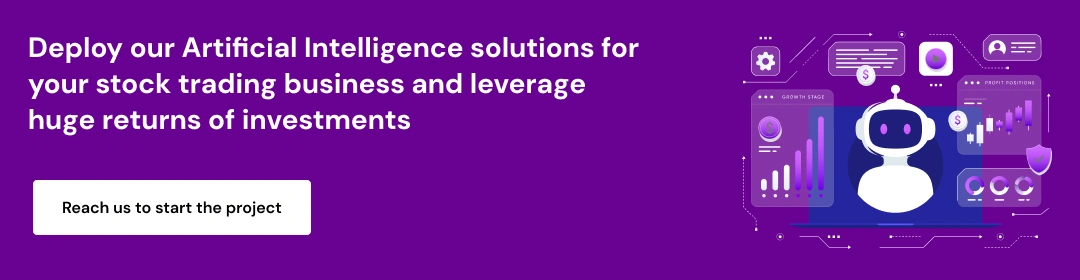 Call us to Deploye AI Solutions for Stock Trading Business
