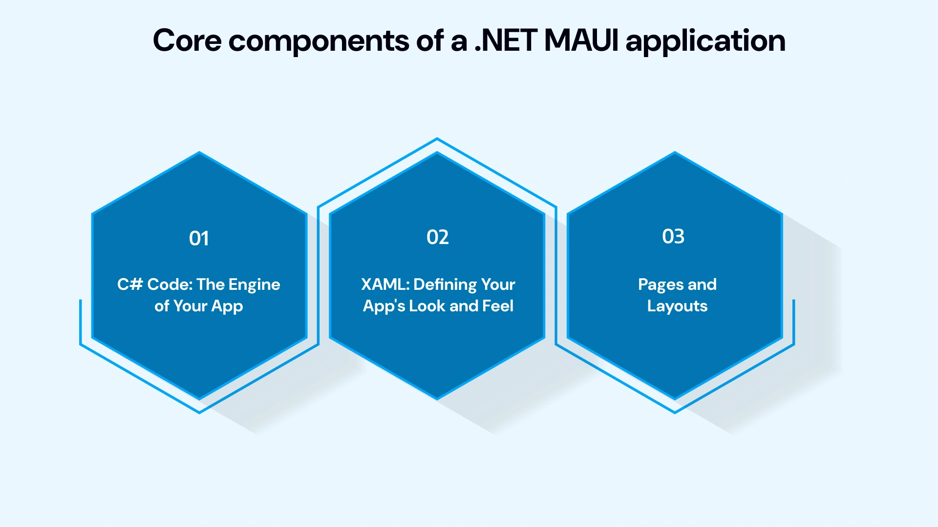 core components of a dot net maui application
