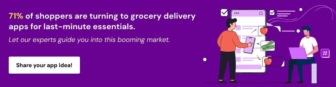 Grocery Delivery App Like Instacart CTA1