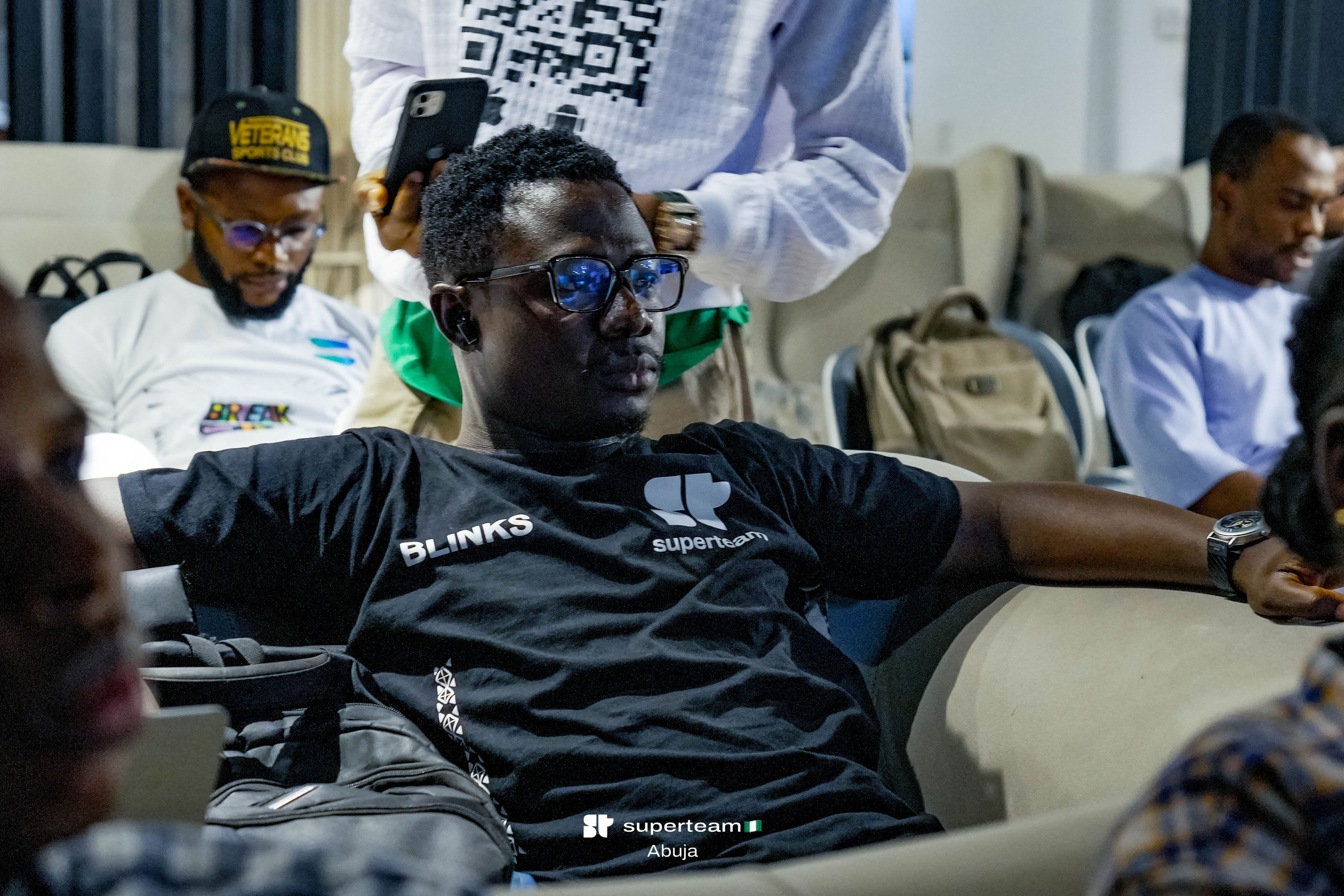Dami at Solana event Abuja