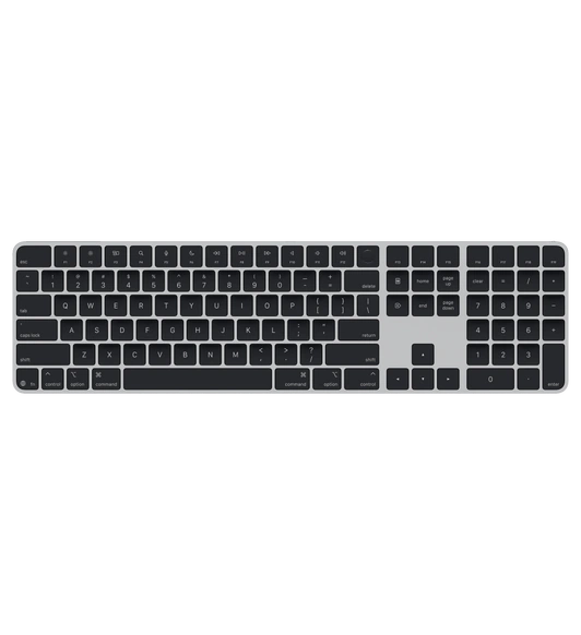 Magic Keyboard with Touch ID and Numeric Keypad for Mac models with Apple silicon (USB–C) - Black Keys price in Pakistan at Apple Pakistan