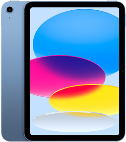 iPad (10th generation) in Blue