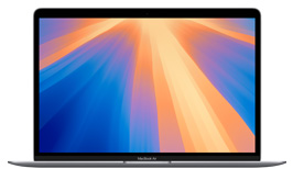 MacBook Air (Intel, 2020) in Space Gray