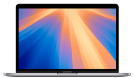 MacBook Pro 13-inch (Intel, two ports, 2020) in Space Gray