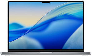 MacBook Pro 16-inch (M1 Pro or M1 Max, 2021) in Space Gray
