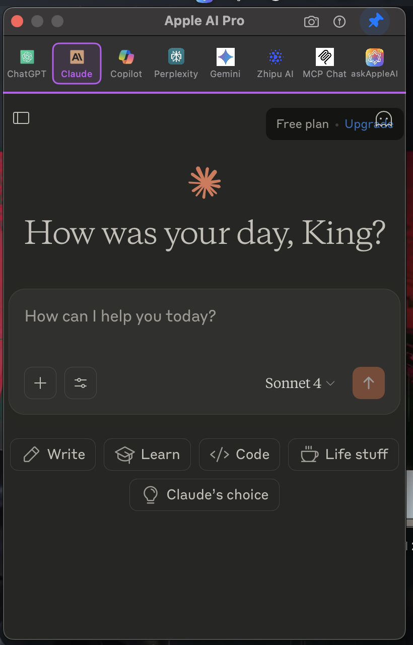 Apple AI screenshot 1
