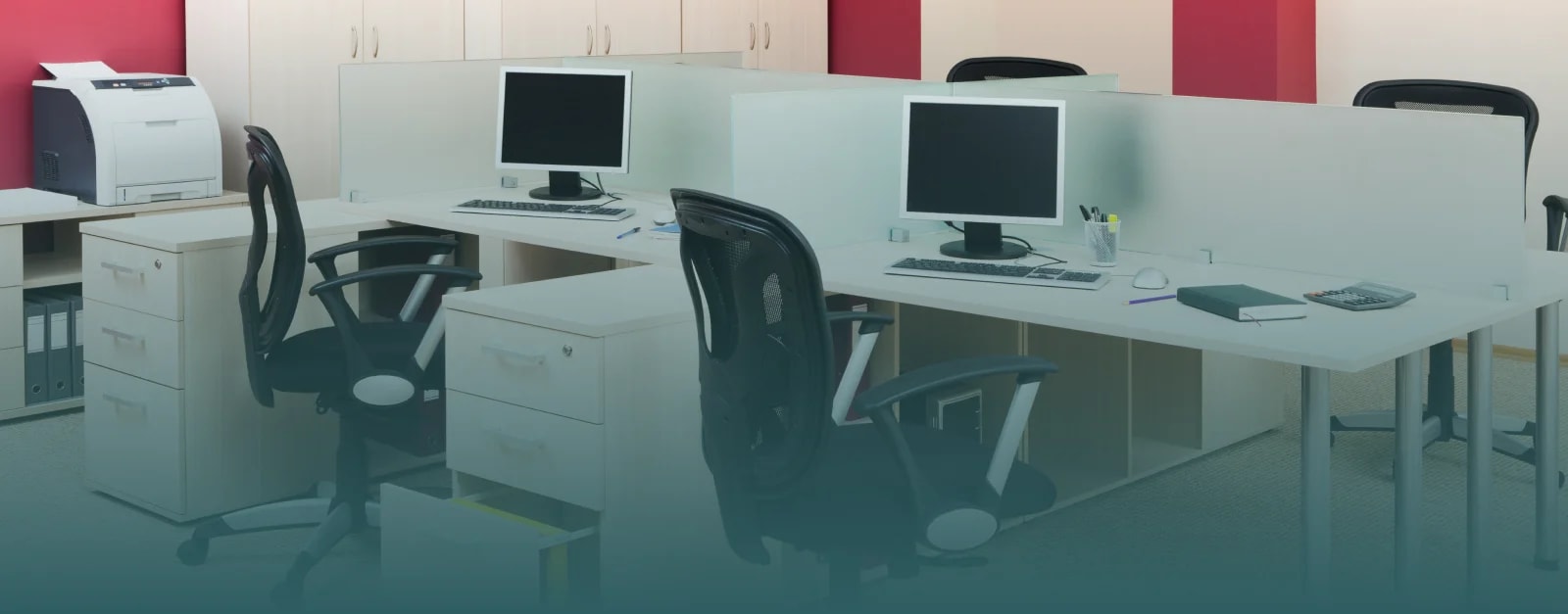 Open Benching Workstations | Office Furniture | eLtru