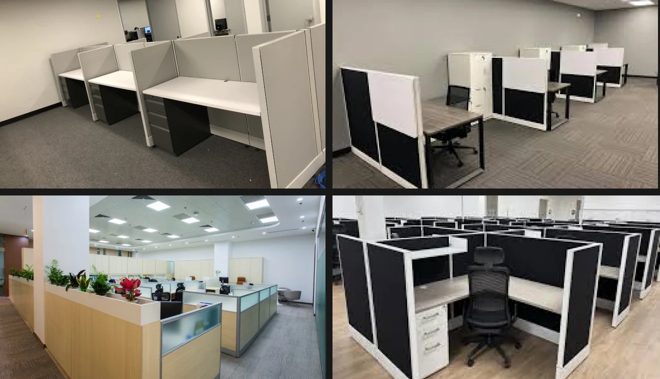 Essen Healthcare office project collage