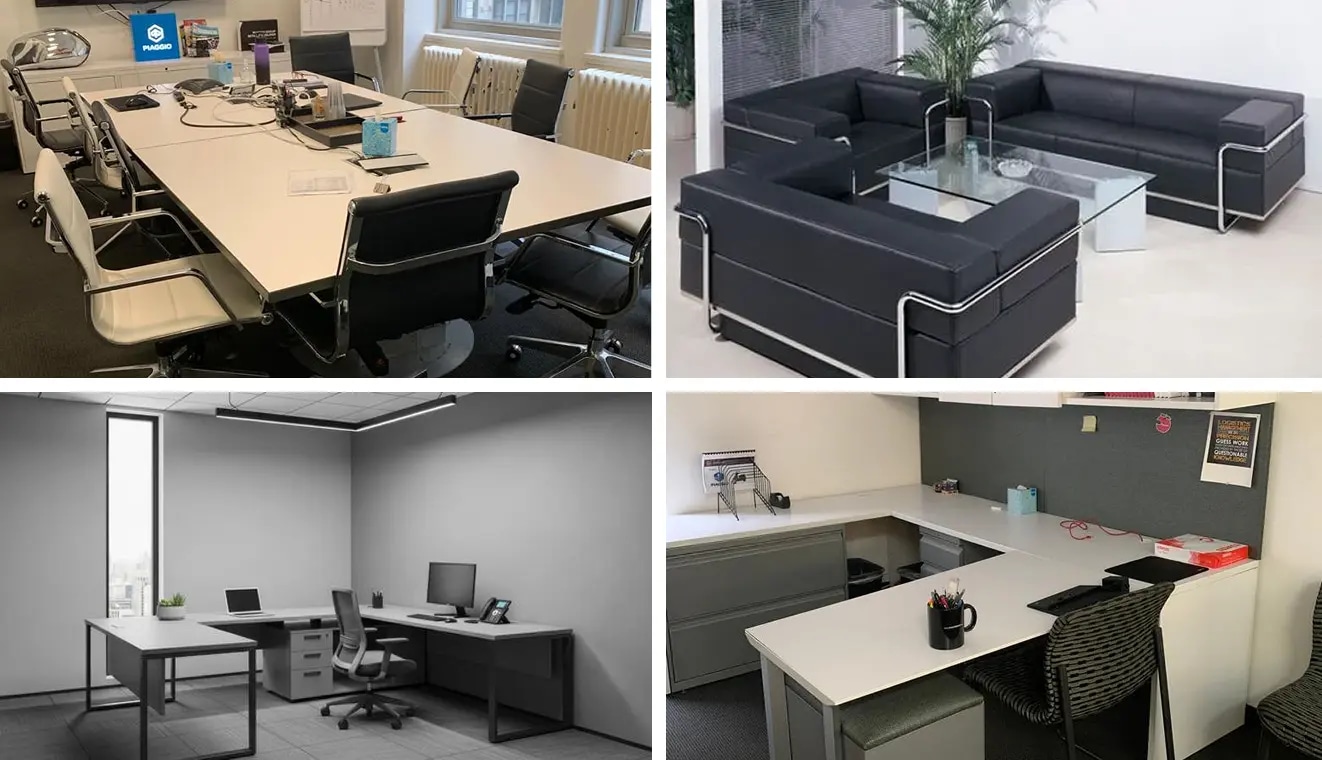 Automobile office project collage