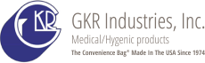 GKR Logo, Medical/Hygenic products, the Convenience Bag made in the USA since 1974