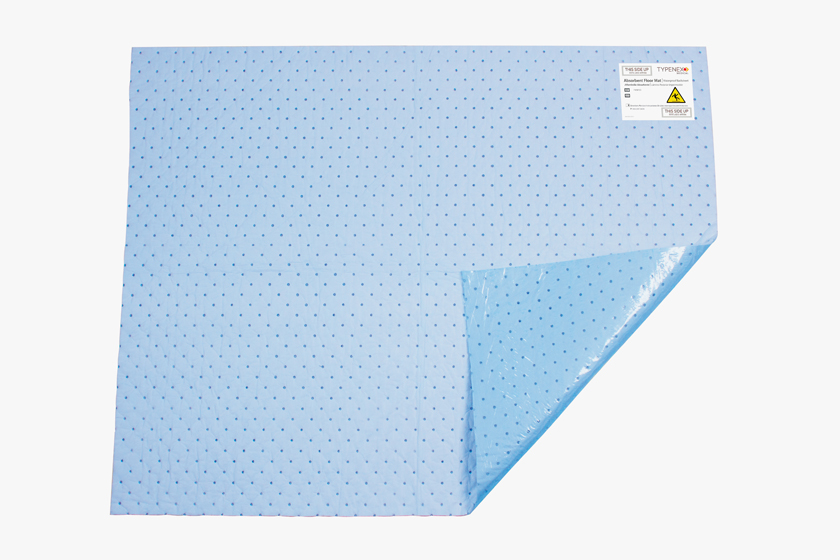 Absorbent Floor Mat Waterproof Backsheet