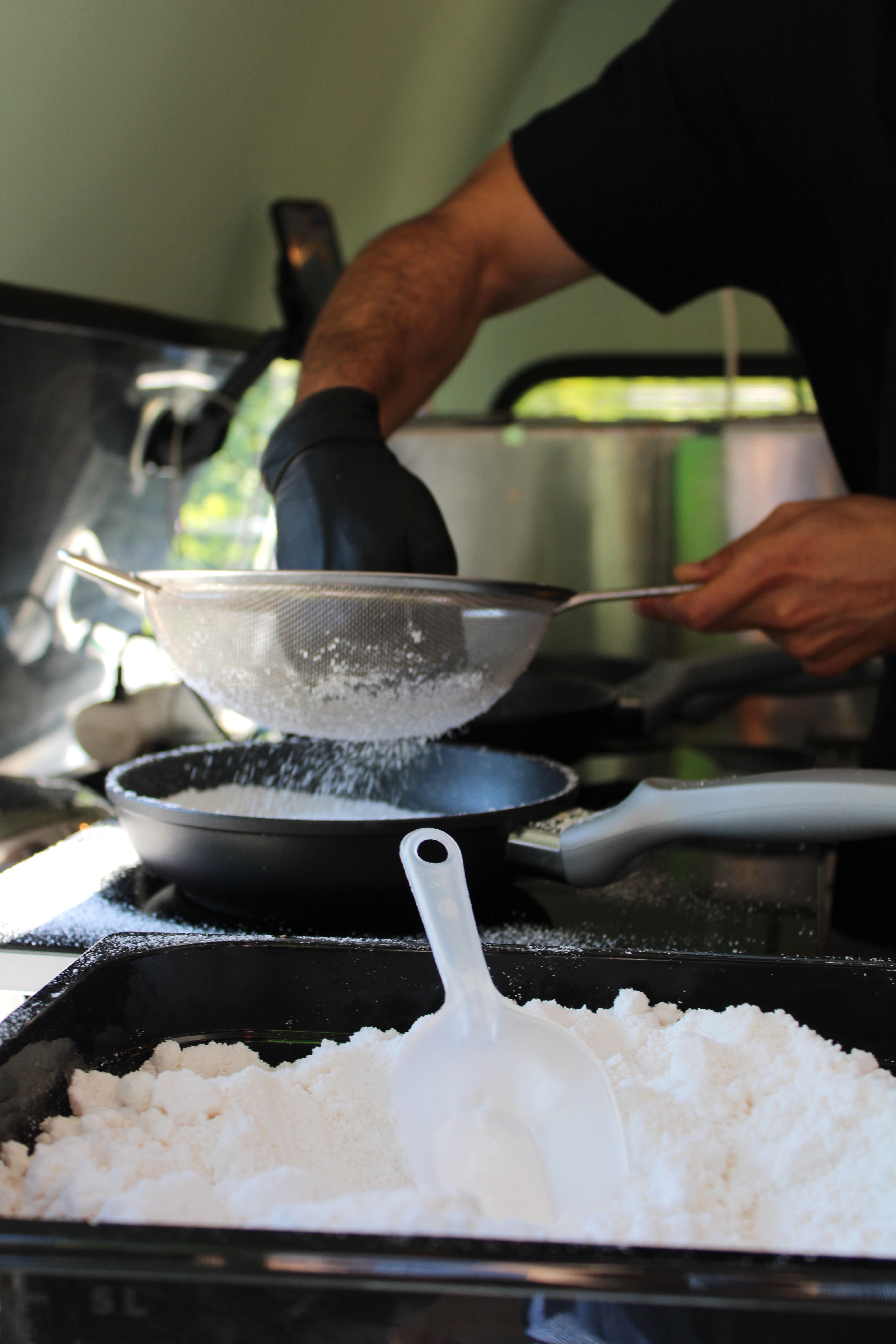 Tapioca being made - image 1
