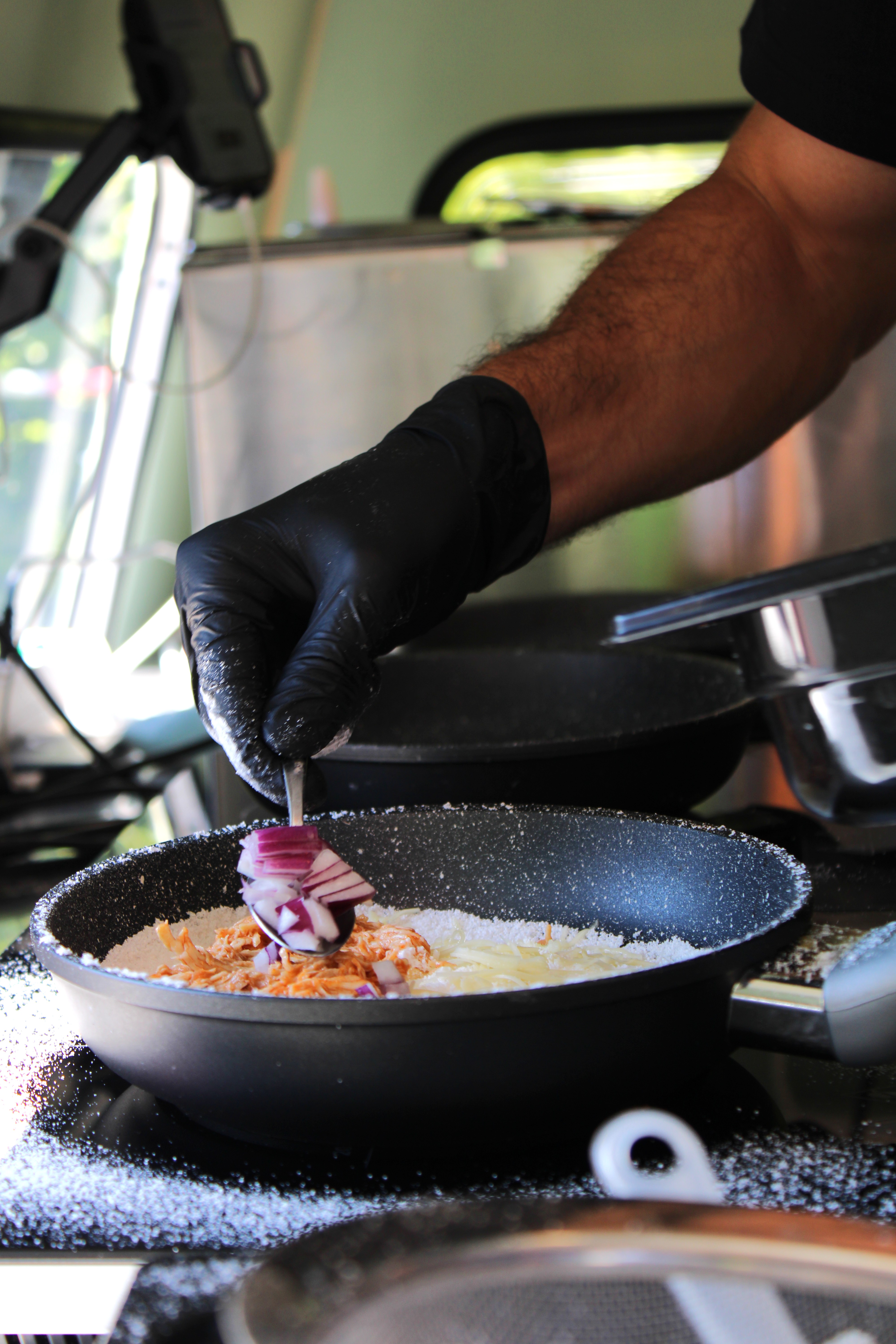 Tapioca being made - image 2