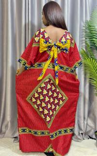 Ankara bubu dress  – angle 2 | Maxi Dresses Sisiosa