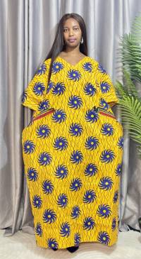 Ankara  bubu dress  – angle 1 | Maxi Dresses Sisiosa