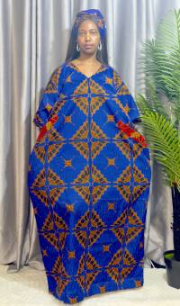 Ankara bubu dress  – angle 1 | Maxi Dresses Sisiosa