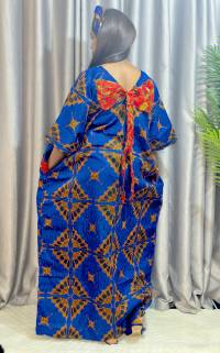 Ankara bubu dress  – angle 2 | Maxi Dresses Sisiosa