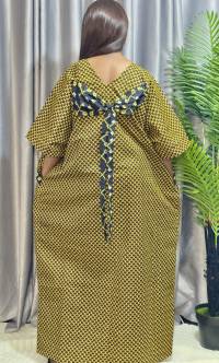 Ankara bubu dress  – angle 2 | Maxi Dresses Sisiosa