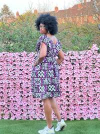  Short  Ankara Dress  – angle 3 | Short Dresses Sisiosa