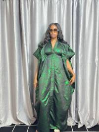 Brocade Bubu – angle 2 | Maxi Dresses Sisiosa